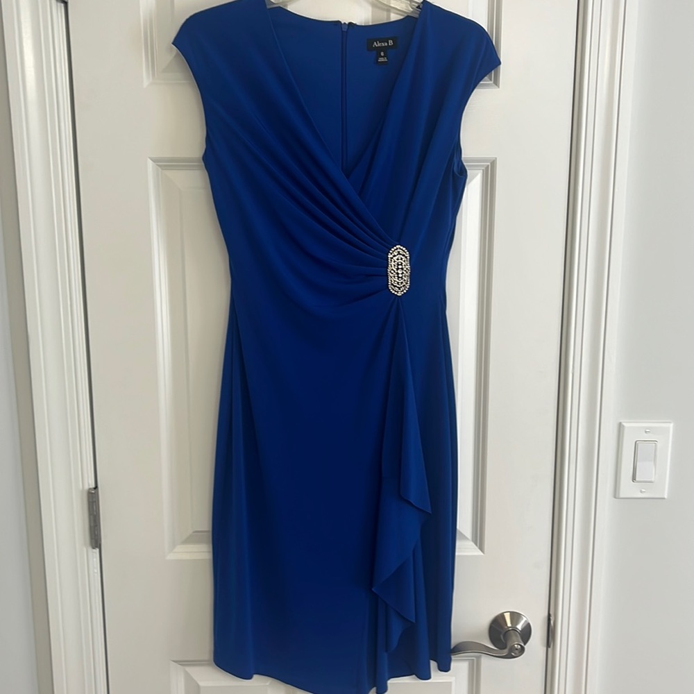 Blue dress